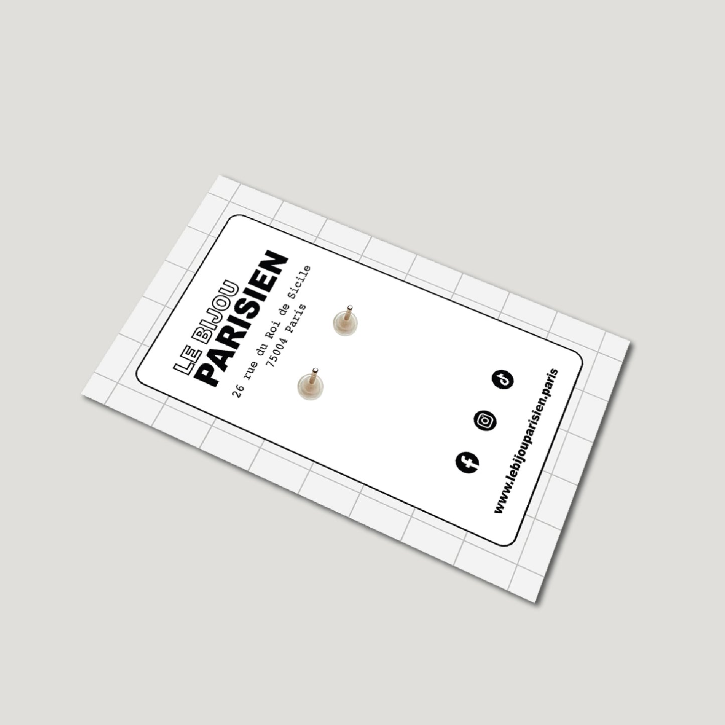 BOUCLES D'OREILLES TOUR EIFFEL - DORÉ