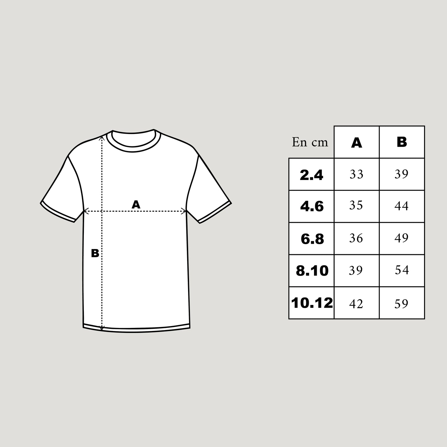 T-SHIRT IMPRIMÉ ENFANT COTON BIO - PETIT PARISIEN - BLANC