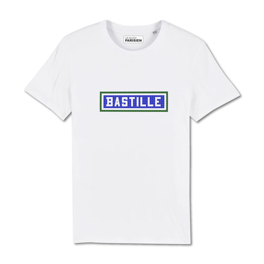 Bastille Printed T-Shirt - White