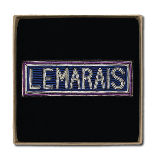 Le Marais Brooch - Pink