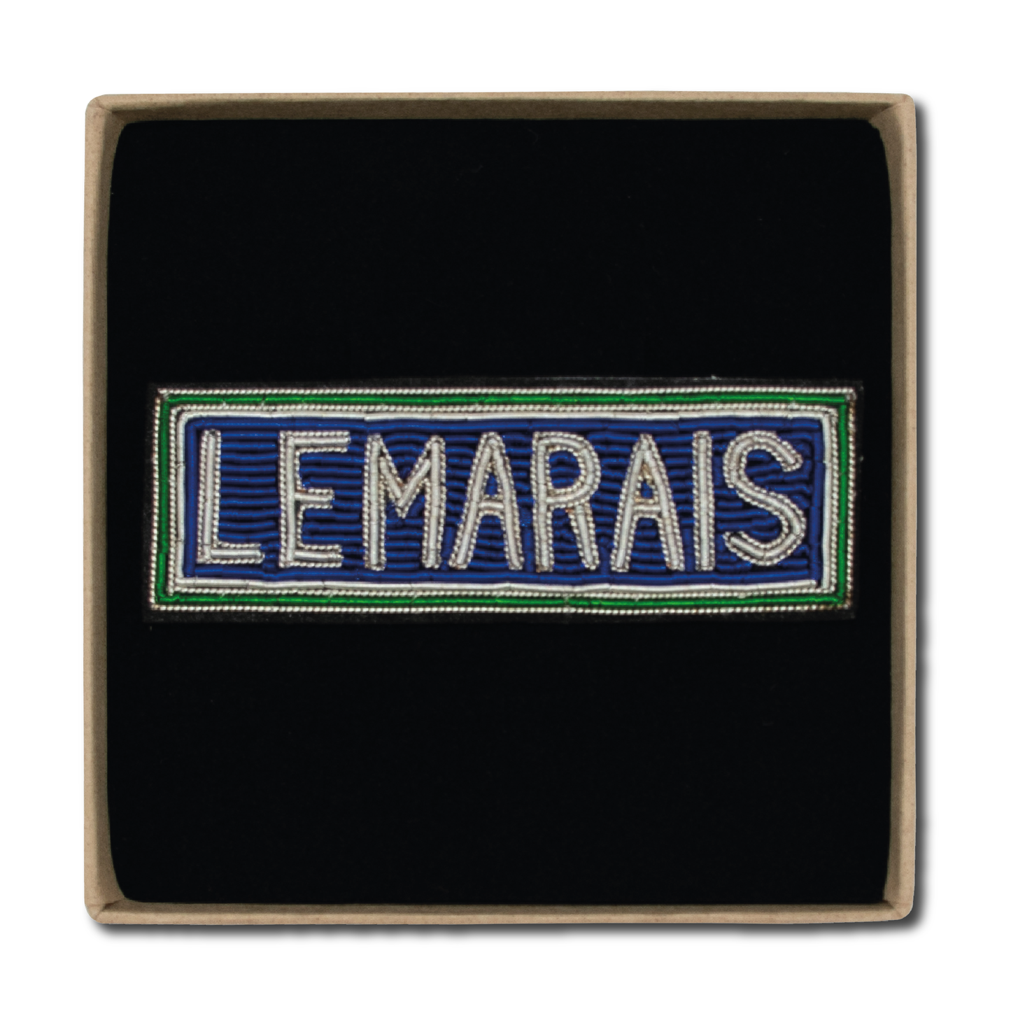 Broche Le Marais - Vert