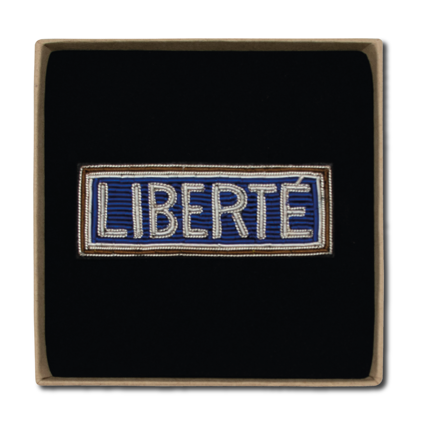 Freedom Brooch - Brown