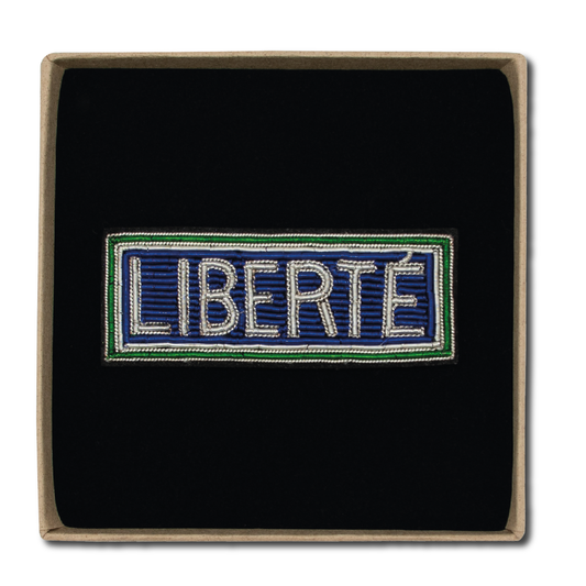 Broche Liberté - Vert