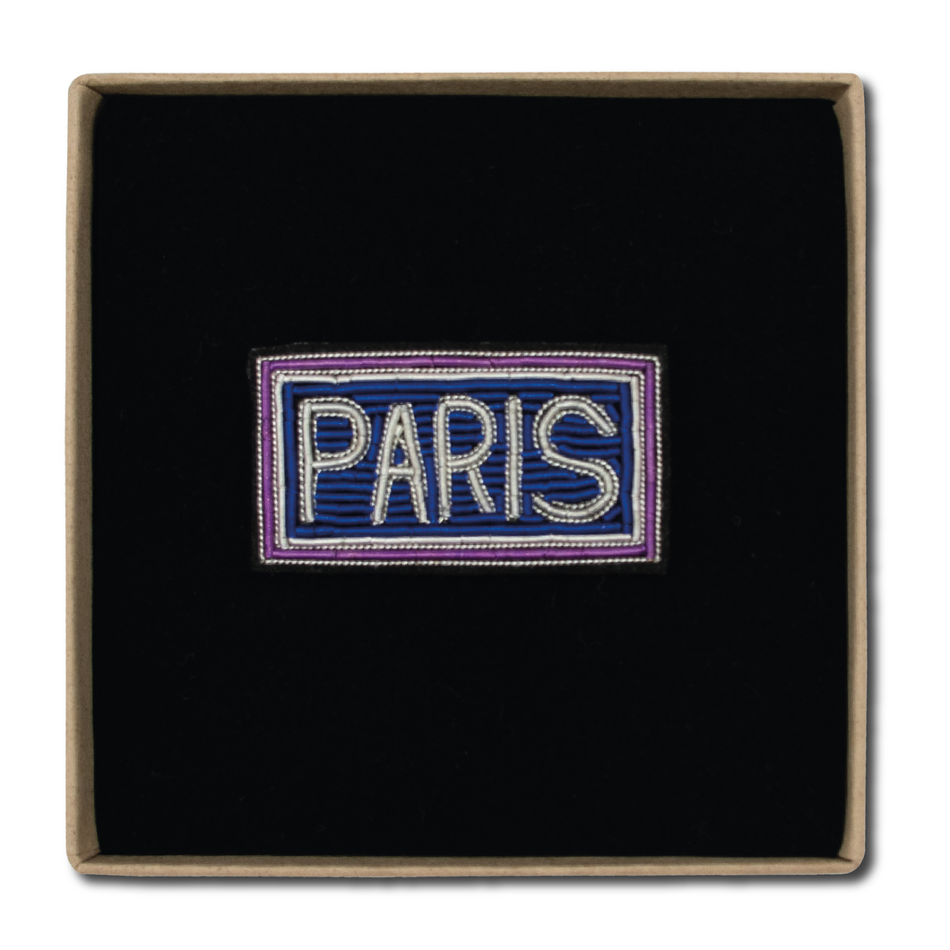 Broche Paris - Rose