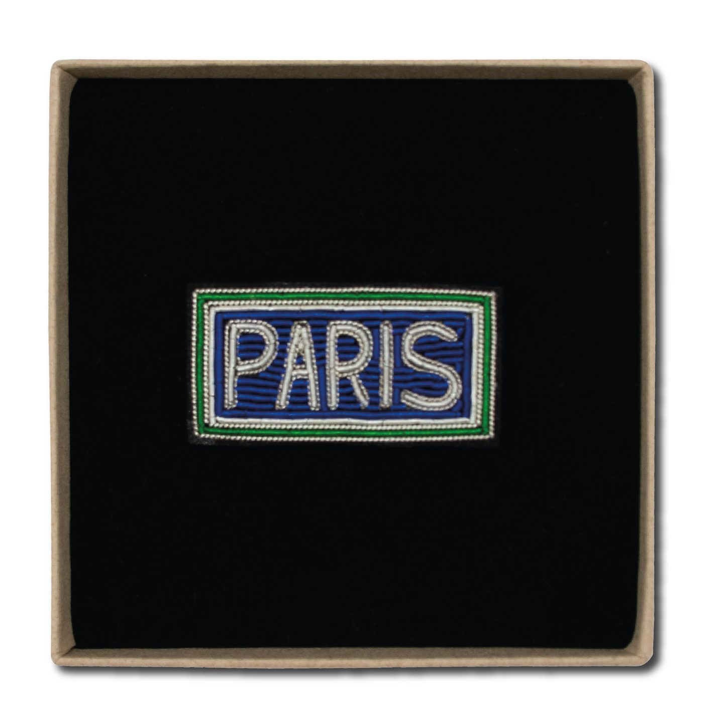 Broche Paris - Vert