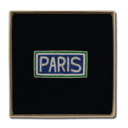 Broche Paris - Vert
