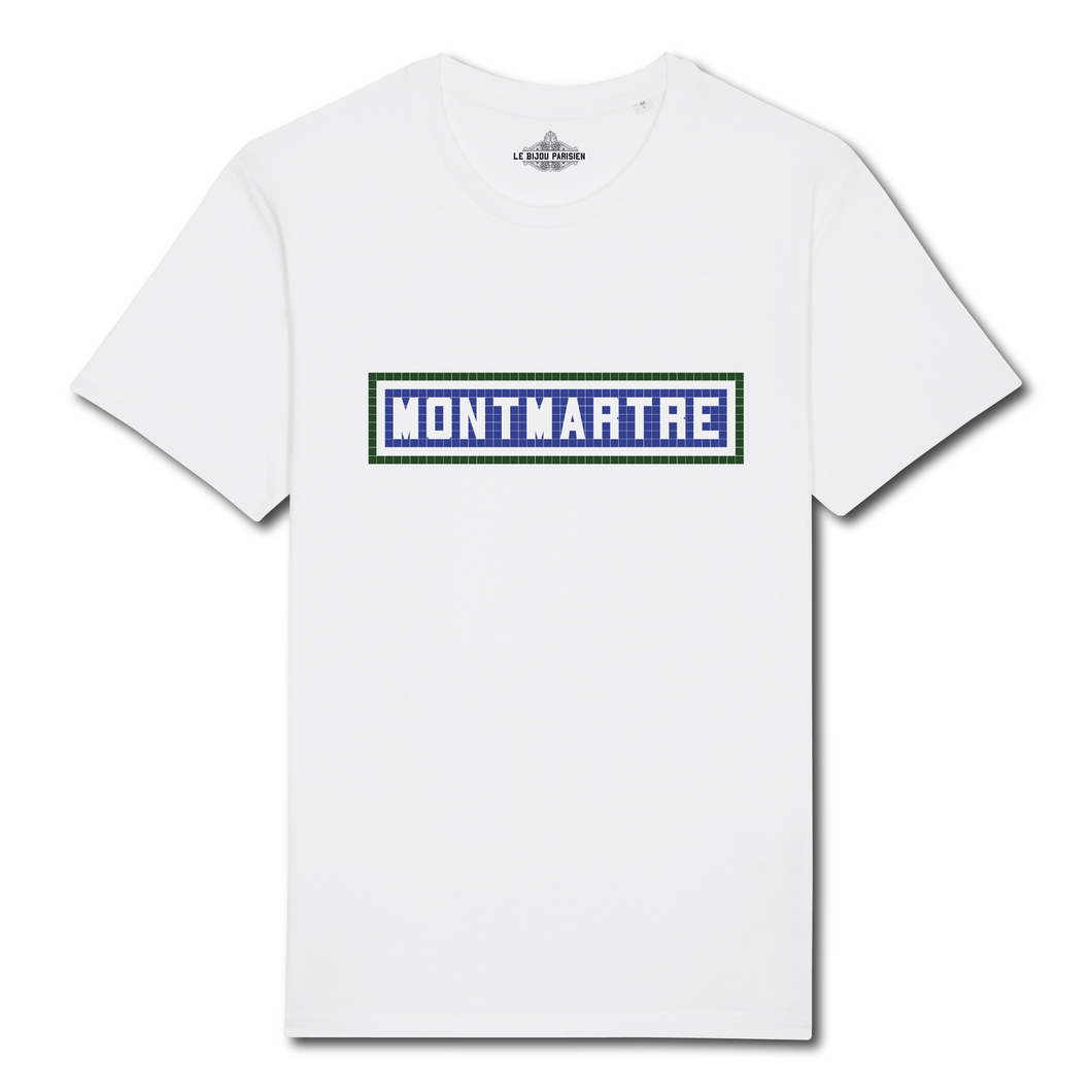 T-shirt imprimé Montmartre - Blanc