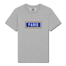 Charger l&#39;image dans la galerie, T-shirt brodé Paris - Gris
