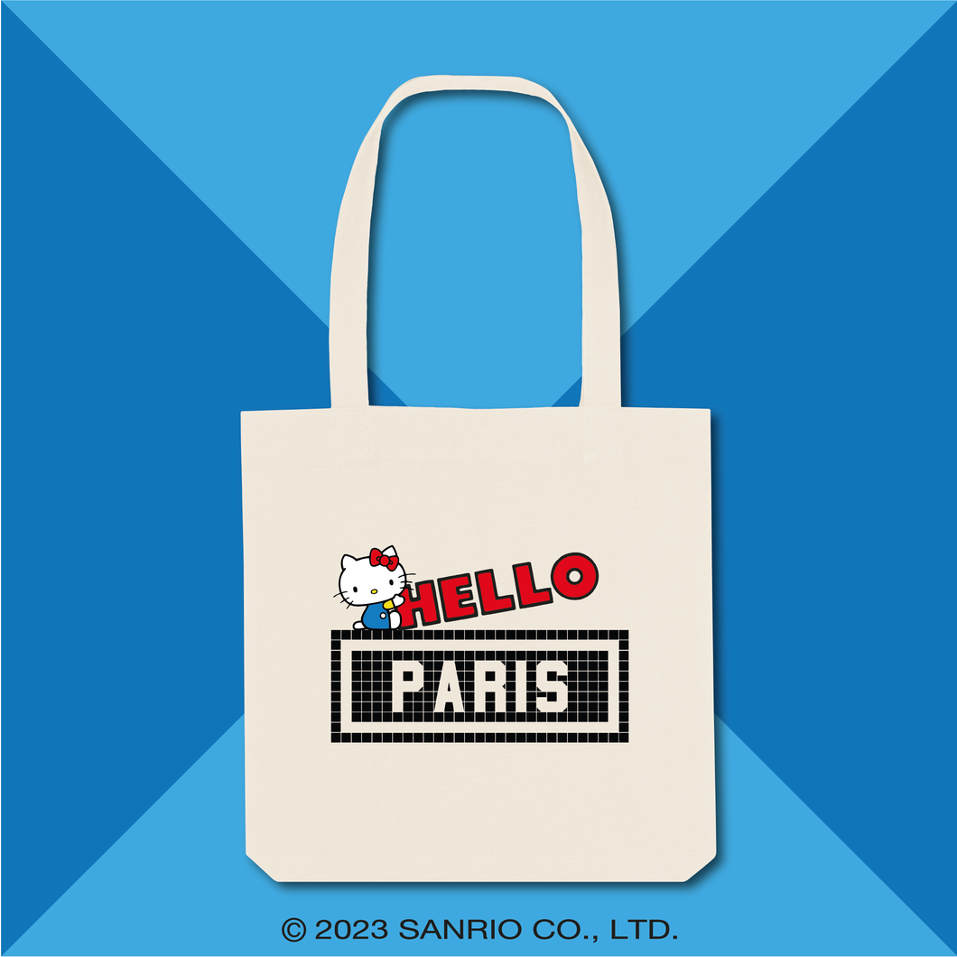 Tote-bag imprimé Hello Kitty - Hello Paris