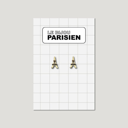 BOUCLES D'OREILLES TOUR EIFFEL - DORÉ