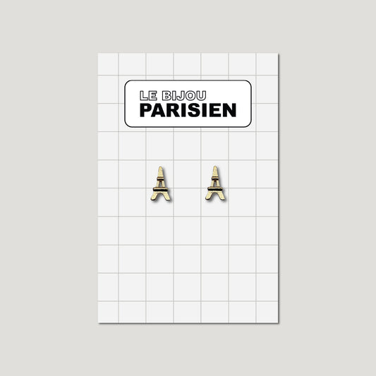 BOUCLES D'OREILLES TOUR EIFFEL - DORÉ