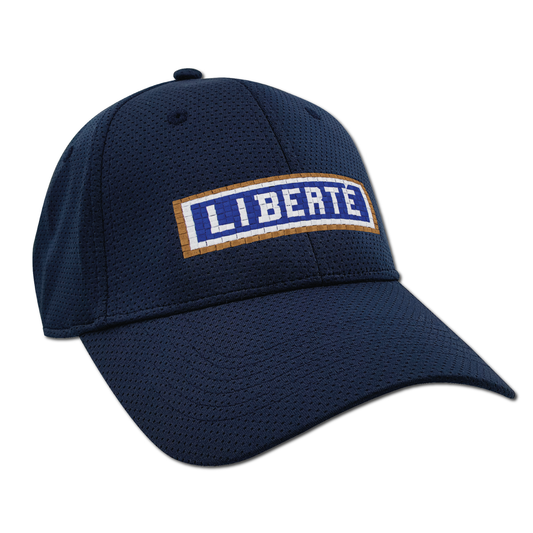 Liberty Embroidered Cap - Navy