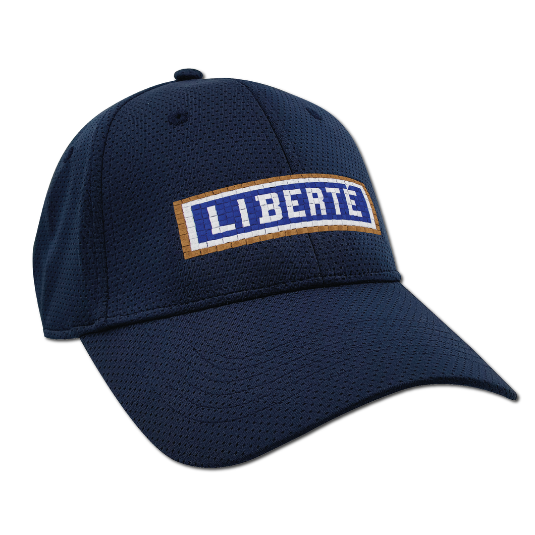 Casquette brodée Liberté - Navy