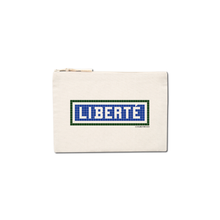 Load image into Gallery viewer, Pochette Imprimée Liberté - Ecrue
