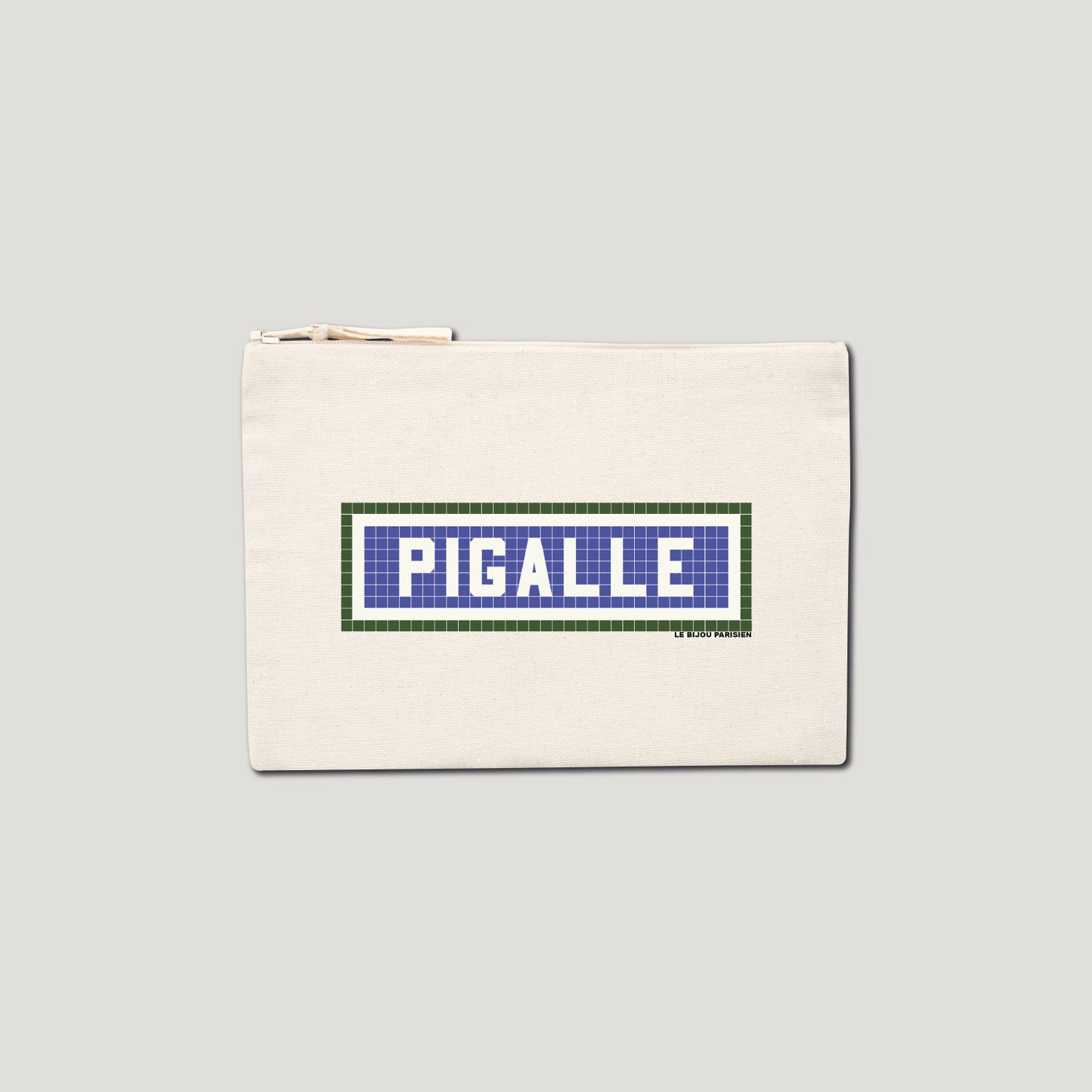 Pigalle Printed Pouch - Ecru