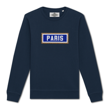 Load image into Gallery viewer, Sweat brodé Paris - Navy
