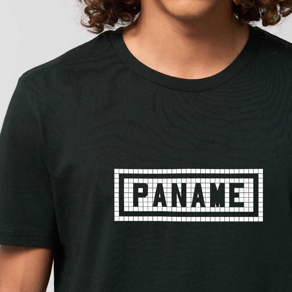 Paname black printed t-shirt