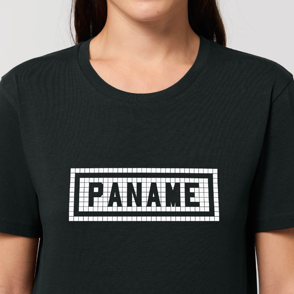 Paname black printed t-shirt