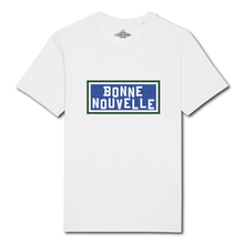 Load image into Gallery viewer, T-shirt imprimé Bonne Nouvelle - Blanc
