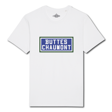 Charger l&#39;image dans la galerie, T-shirt imprimé Buttes Chaumont - Blanc
