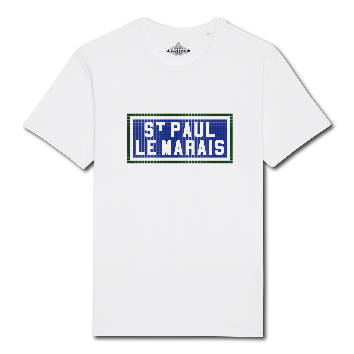 T-shirt imprimé St Paul Le Marais - Blanc