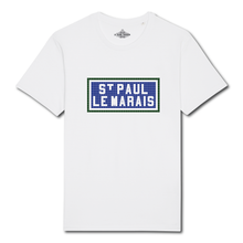 Load image into Gallery viewer, T-shirt imprimé St Paul Le Marais - Blanc
