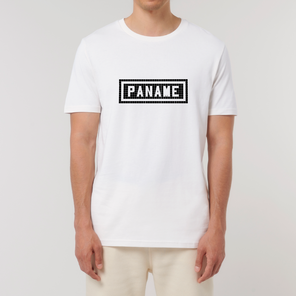 White Paname printed t-shirt