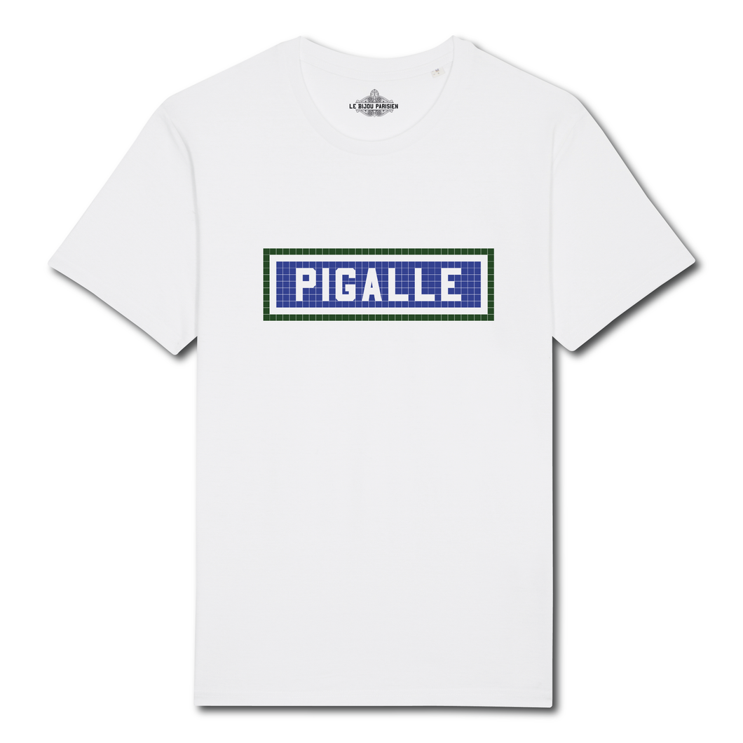 T-shirt imprimé Pigalle - Blanc