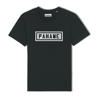 Paname black printed t-shirt
