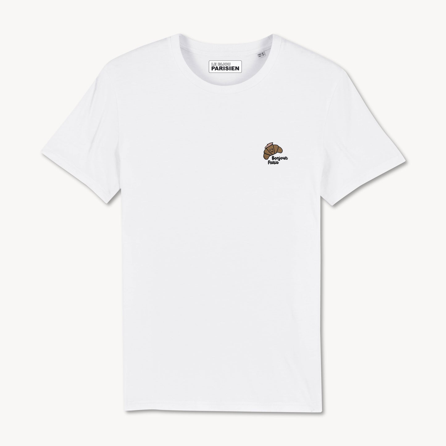 Paris Heart Printed T-Shirt - White
