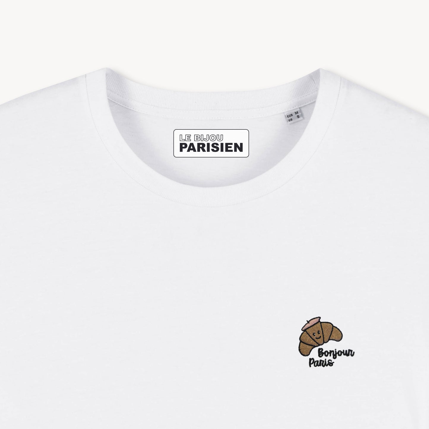 Paris Heart Printed T-Shirt - White