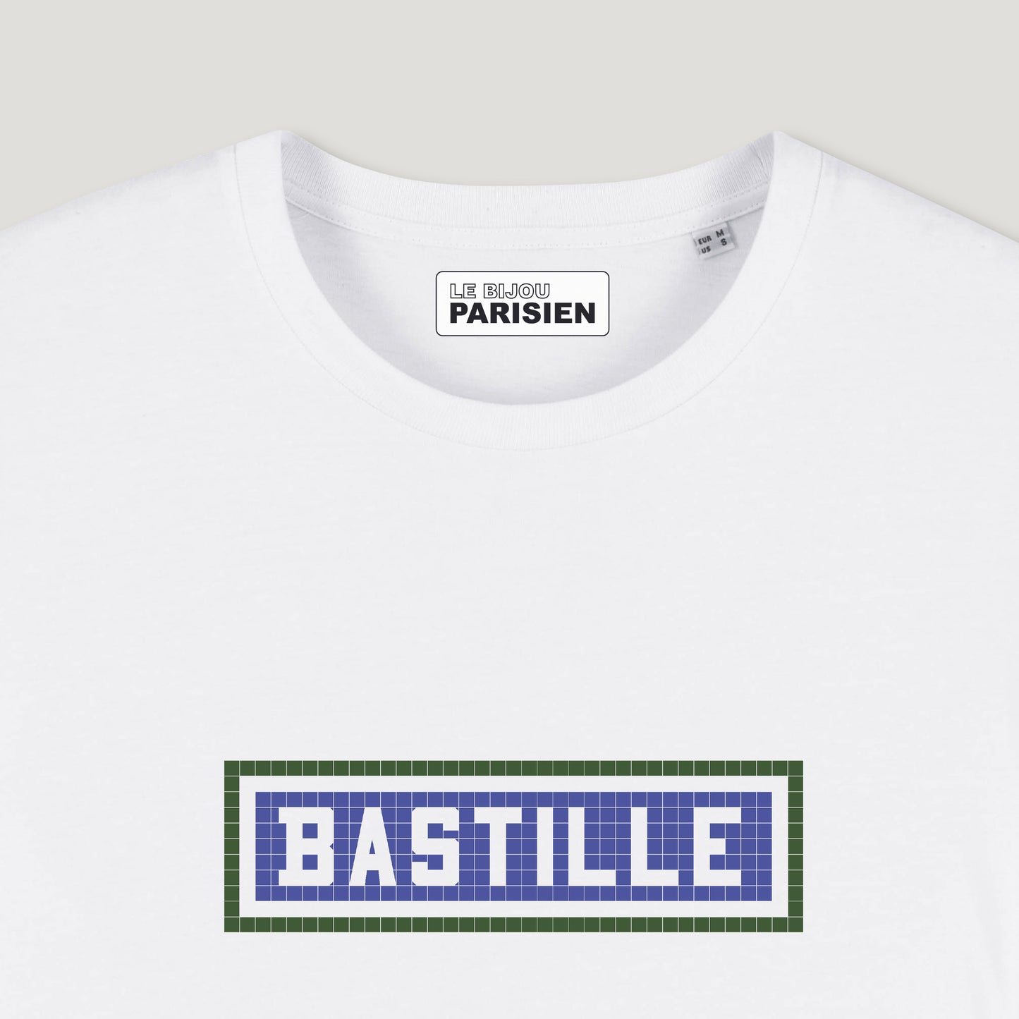 Bastille Printed T-Shirt - White
