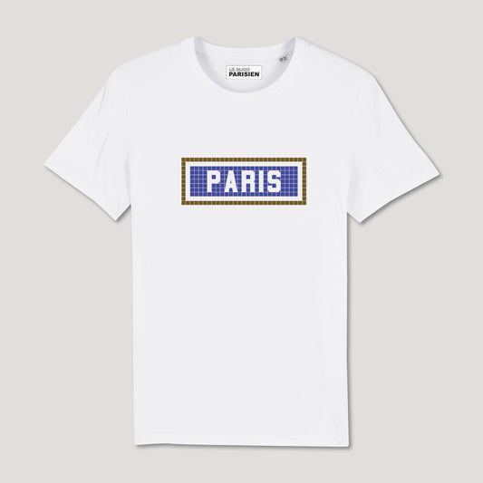 TEE SHIRT IMPRIMÉ PARIS - BLANC