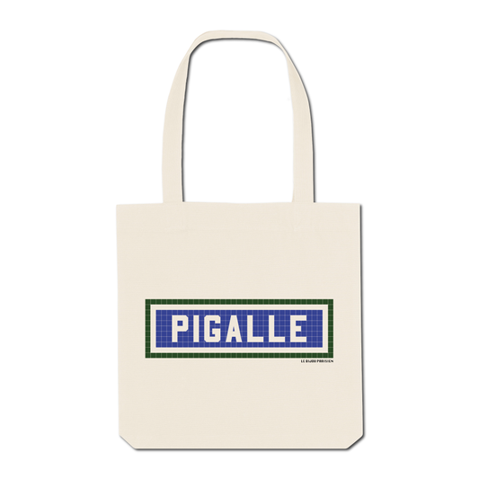 Tote Bag Imprimé Pigalle - Ecru