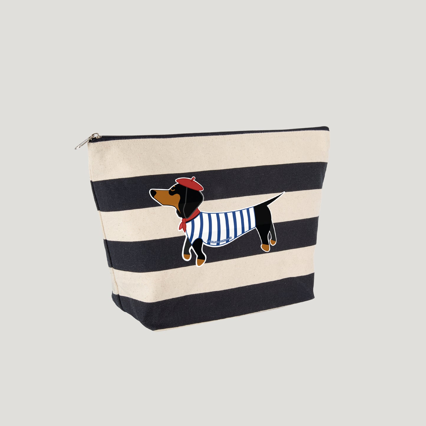 POCHETTE MARINIERE EXTRA LARGE IMPRIMÉE - TECKEL - COTON