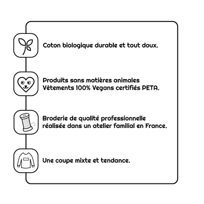 Bonnet brodé Le Marais - Beige