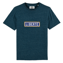 Charger l&#39;image dans la galerie, T-shirt brodé Liberté - Navy
