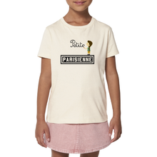 Load image into Gallery viewer, T-shirt Enfant imprimé Petite Parisienne - Ecru
