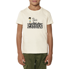 Load image into Gallery viewer, T-shirt Enfant imprimé Petit Parisien - Ecru
