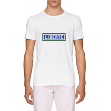 Load image into Gallery viewer, T-shirt imprimé Liberté - Blanc
