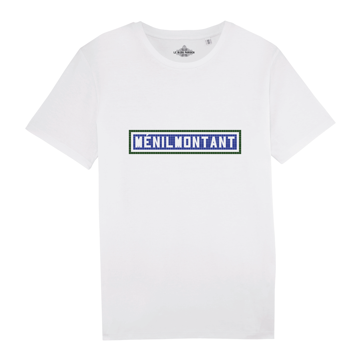 Menilmontant printed t-shirt - White