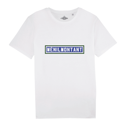 Menilmontant printed t-shirt - White