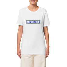 Load image into Gallery viewer, T-shirt imprimé République - Blanc
