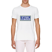 Load image into Gallery viewer, T-shirt imprimé St Paul Le Marais - Blanc
